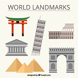 平面設(shè)計(jì)中的世界紀(jì)念碑