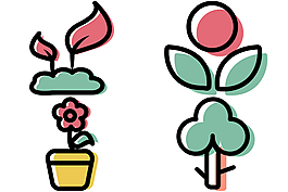 环保植物图标ICON