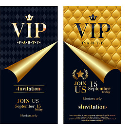 高档VIP会员邀请函