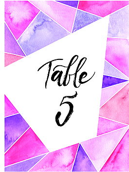 紅色水墨幾何背景