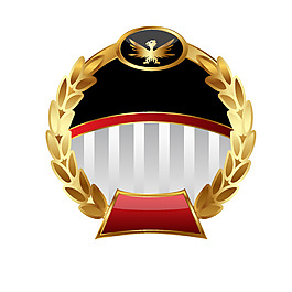 手繪金邊圖標(biāo)元素
