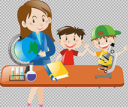 教師節老師學生免摳png透明圖層素材