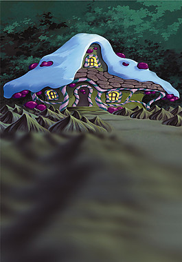 草地城堡H5背景