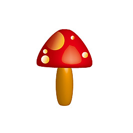 卡通蘑菇