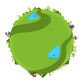 綠色地球元素