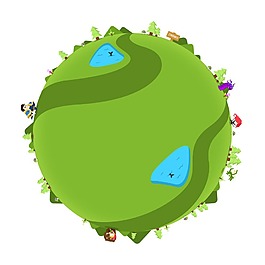 綠色地球元素