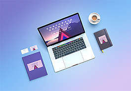 企業(yè)VI數(shù)碼手提電腦樣機(jī)