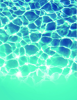 夏日沙滩海洋海水矢量素材