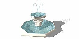 水池景觀效果圖