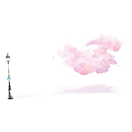 粉色心形圖案png透明元素