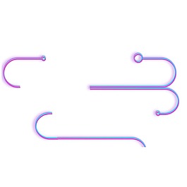 科技線條png透明元素