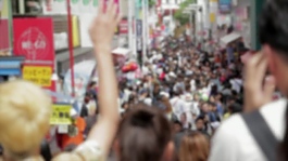城市街道人物視頻素材