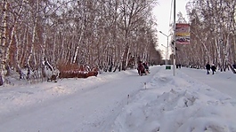 實拍雪景視頻素材設計