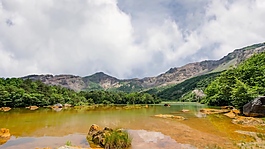 山脈風景視頻背景