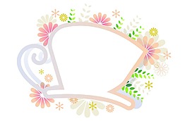 矢量相框花紋圖案