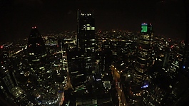 實拍城市夜景燈光視頻