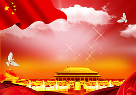 展板紅色部隊(duì)圖片