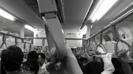 人物地鐵乘車視頻