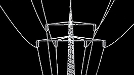 電線電桿視頻素材