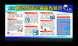 防范網(wǎng)絡(luò)詐騙展板