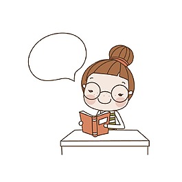 手绘阅读联想元素