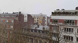 城市雪景視頻素材
