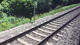 火车铁路轨道视频