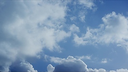 天空云朵視頻素材