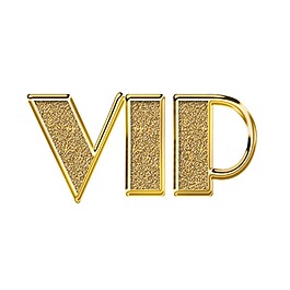 金色VIP藝術字體png元素