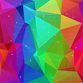 三角形渲染背景矢量EPS