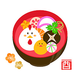 可愛日式拉面卡通泡面面條矢量素材
