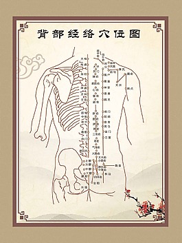 經絡圖海報