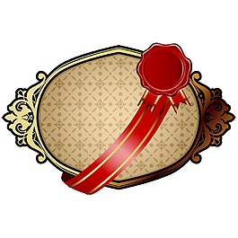 手繪飄帶幾何元素