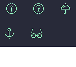 海盜常用綠色小圖標(biāo)