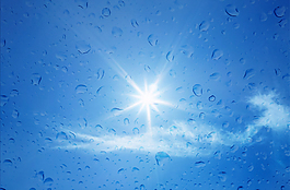 太陽雨背景