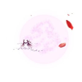 七夕鹊桥相汇png免扣元素