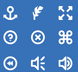 羽毛簡單圖標(biāo)