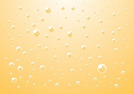 啤酒气泡矢量素材