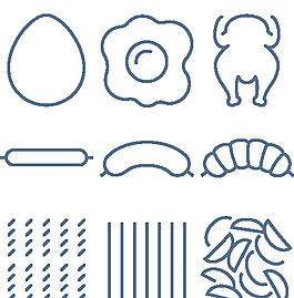 熱狗線條小圖標(biāo)