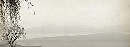 手繪水墨山水畫(huà)背景圖
