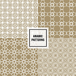 米色花紋無(wú)縫背景圖
