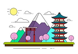 日本風(fēng)景素材