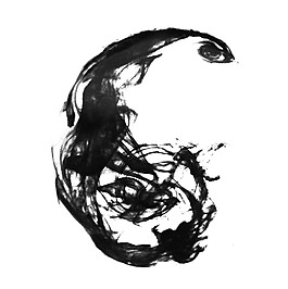 手繪水墨暈染元素