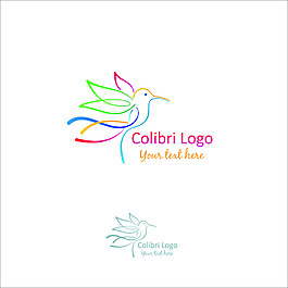 彩色小鳥logo