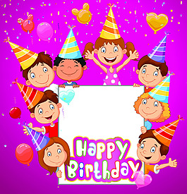 生日可愛風(fēng)格多個小孩