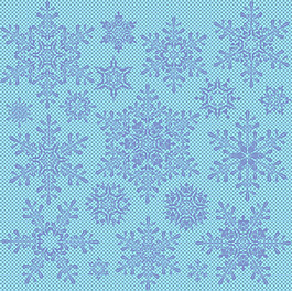 藍(lán)色創(chuàng)意雪花免摳png透明圖層素材