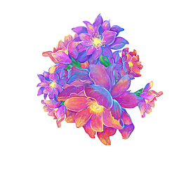 手繪花朵