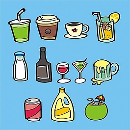 飲料調(diào)料素材