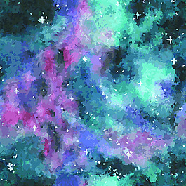 神秘創(chuàng)意星空填充背景