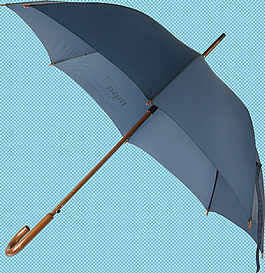灰色雨伞免抠png透明图层素材